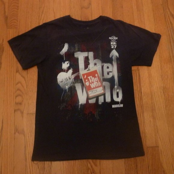 Hard Rock Cafe Other - THE WHO SIG Series 27 Hard Rock Cafe Warsaw Size S